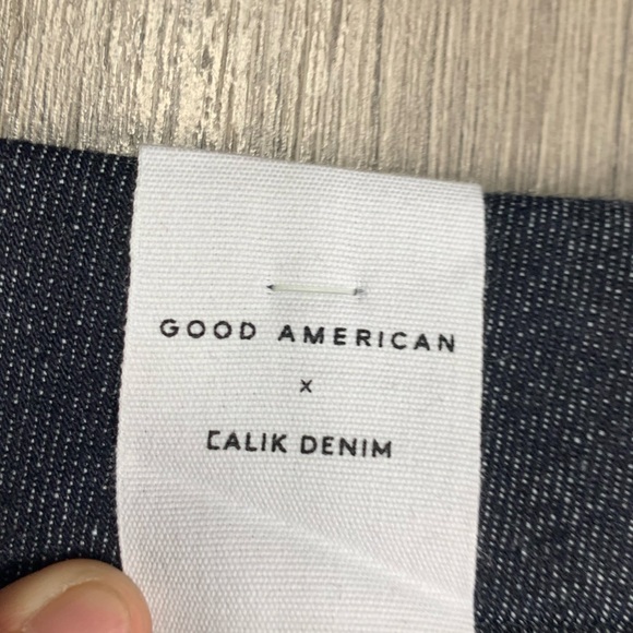 NWT Good American X Calik Denim Always Fits Good Legs Skinny Jeans‎ Long 14-18 - Picture 13 of 13